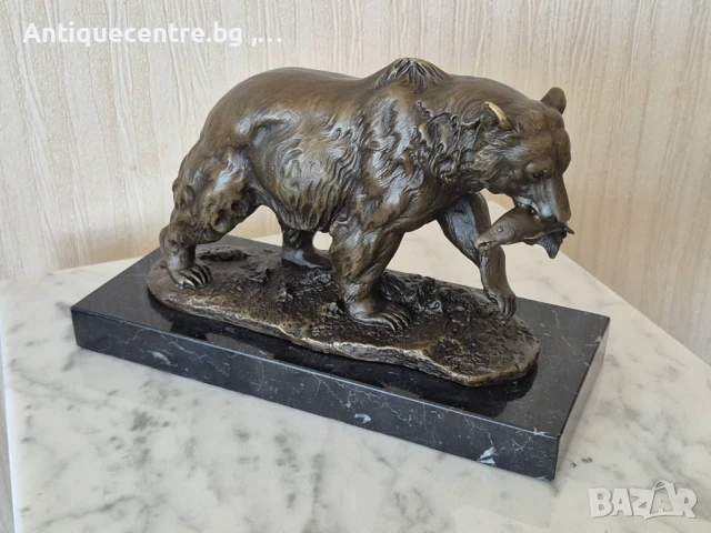 Milo - Изключително реалистична ,бронзова скулптура . , снимка 3 - Статуетки - 50940650