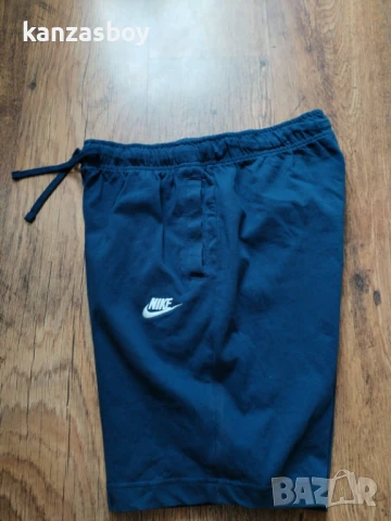 Nike Nsw Club Shorts Jsy Blue - страхотни мъжки панталони С, снимка 4 - Спортни дрехи, екипи - 50967190