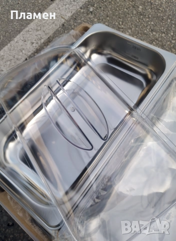 Уред за загряване на храна бюфет топла витрина бен мари 300W 4 к-ра, снимка 8 - Друго търговско оборудване - 46760756