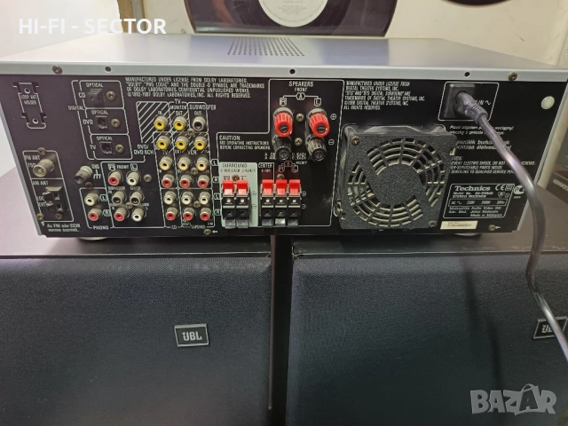Technics a/v ресйвър , снимка 4 - Ресийвъри, усилватели, смесителни пултове - 52118213