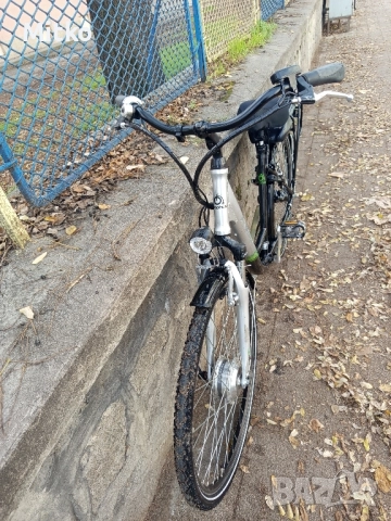 28 цола електрически алуминиев велосипед с 7 скорости усилени капли амортисьори предни като нов, снимка 7 - Велосипеди - 52547876