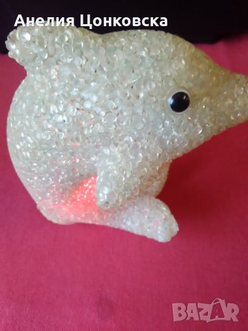 Декоративна лампа делфин, снимка 4 - Морски сувенири - 27927952