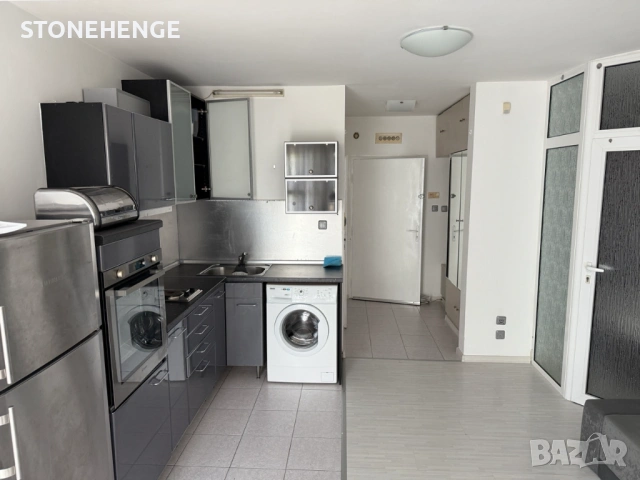 2стаен, обзаведен, преходен, ж.к.Гео милев, без тераса, ТЕЦ, климатик, РЕАЛНА ОБЯВА, снимка 2 - Апартаменти - 53429791