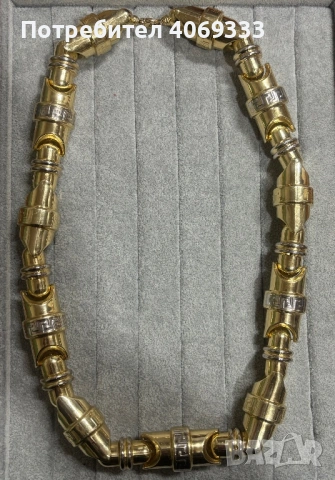 Златен ланец 185.75гр 14к , снимка 7 - Колиета, медальони, синджири - 53125775