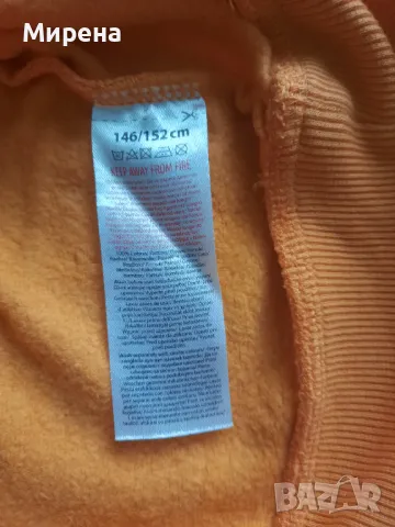Ватирана блуза с дълъг ръкав 146-152, снимка 3 - Детски Блузи и туники - 47966340