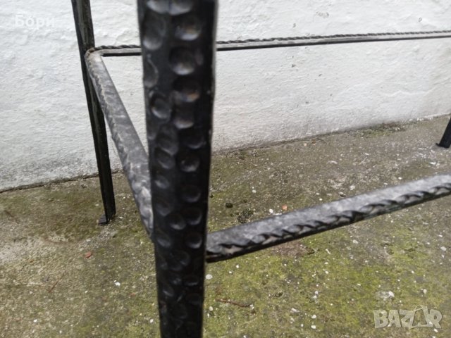Маса от ковано желязо, снимка 8 - Градински мебели, декорация  - 38163775