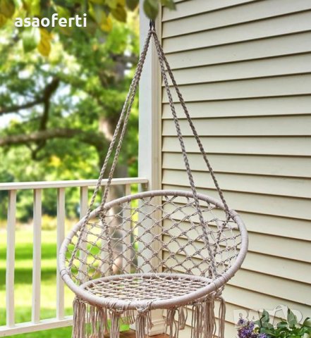 Висяща въжена люлка хамак, снимка 3 - Други - 37053361