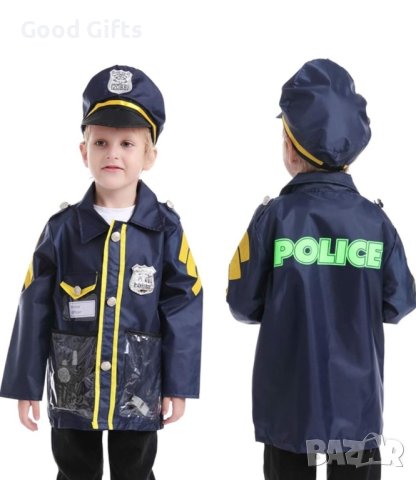 Детски костюм на полицай с аксесоари , снимка 3 - Други - 43258645