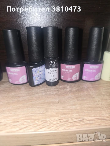 продавам нов комплект гел лакове , снимка 3 - Продукти за маникюр - 50861213