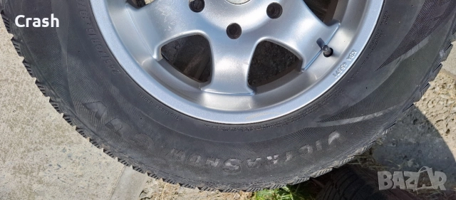 Продавам джанти с гуми 245.70.16, снимка 6 - Гуми и джанти - 52859183