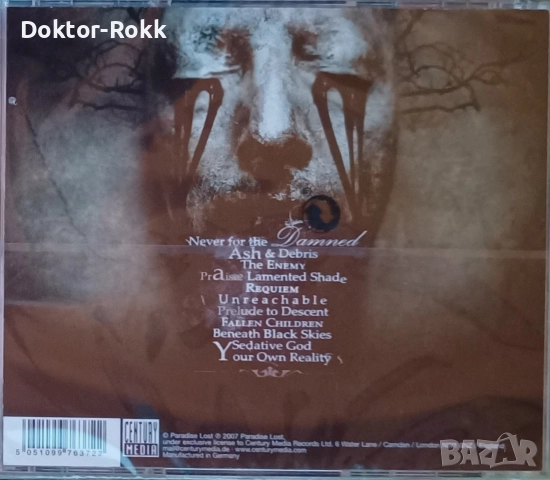 Mastodon & Paradise Lost - CD - оригинални запечатани дискове , снимка 2 - CD дискове - 52737760