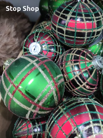 Стъклени коледни топки Christmas , снимка 4 - Декорация за дома - 42992272