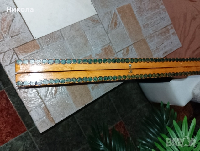 Шах табла 48/48 от соца с дървени фигури и пулове, снимка 18 - Къмпинг мебели - 51628607