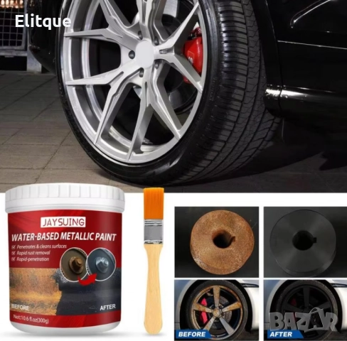 Боя почистваща повърхности и отстраняваща ръжда + четка, снимка 6 - Други - 52832237