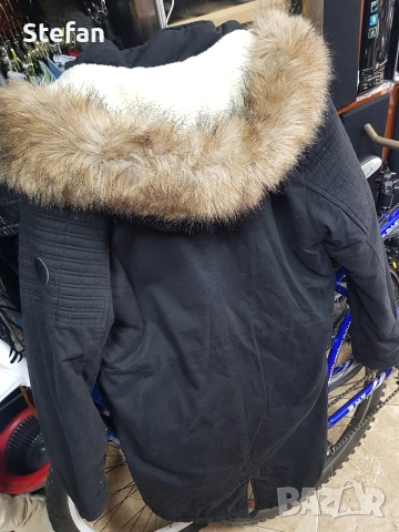 мъжко палто на Пух, снимка 5 - Палта - 52873946