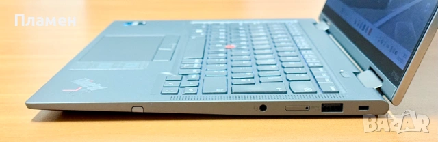 CORE I7-1355U/16 DDR5/512GB/Lenovo X1 YOGA 2 in 1/FHD Touch/Гаранция, снимка 8 - Лаптопи за работа - 53291888