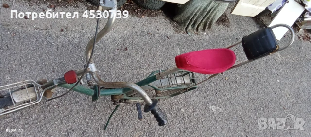 МК"Балкан",Ловеч,2броя Велосипеди.Първи модел 1976г и Втори модел,1982г с облегалка, снимка 3 - Велосипеди - 51290814