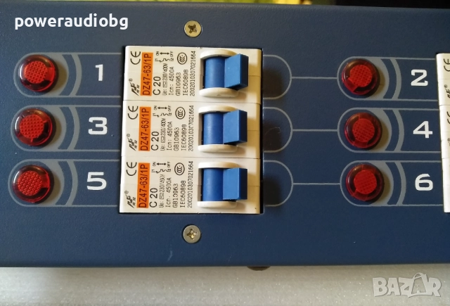 Шестканален димер ShowTec D-Pack 6  - 6 по 20A, снимка 3 - Други - 52916153