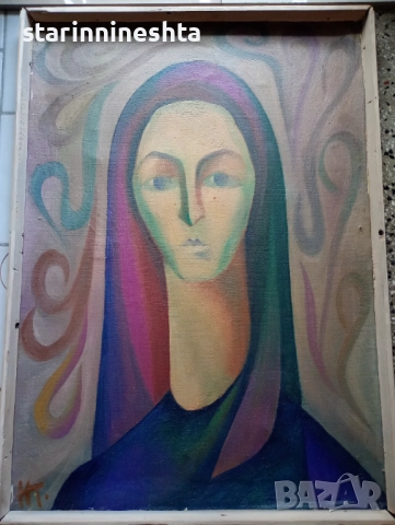 стара картина старинна картина платно масло 