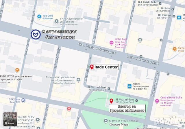 Здравен кабинет под наем - Център, София, снимка 9 - Други - 53238920