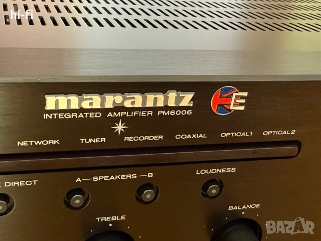 Marantz PM6006 UK Special Edition, снимка 12 - Ресийвъри, усилватели, смесителни пултове - 52630822
