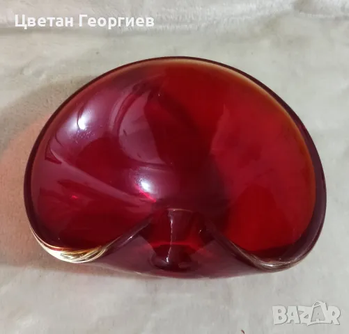 стъклена форма морано, снимка 2 - Декорация за дома - 49069183