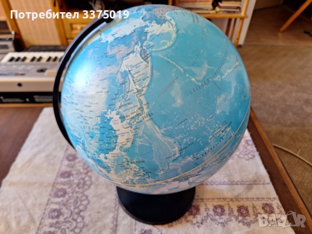 Глобус нощна лампа , снимка 5 - Декорация за дома - 43569630