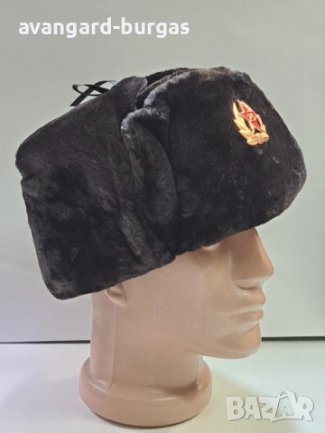 Мъжка шапка - еко кожа, зелен цвят-215, снимка 3 - Шапки - 52205992