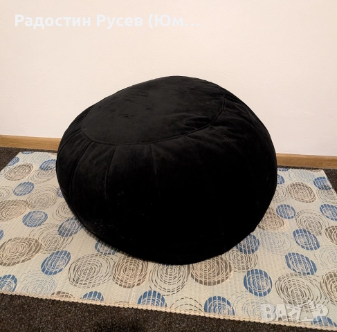 Черен Пуф, Барбарон - мека табуретка, Кресло без облегалка