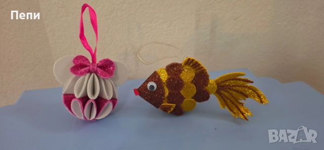 Коледни подаръчета за детска градина и още нещо ръчна изработка, снимка 4 - Декорация за дома - 52565680