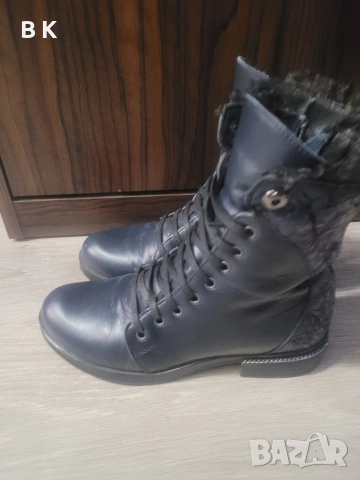 Боти 36ти номер, естествена кожа , снимка 4 - Дамски боти - 52934482