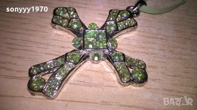 метален кръст за врата-6х5.5см