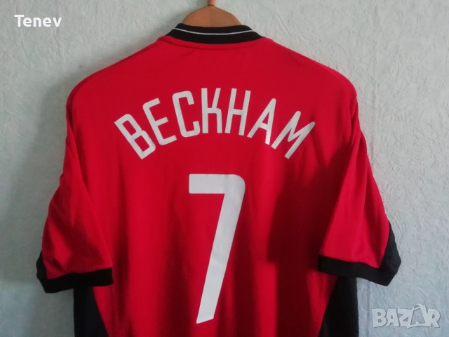 Manchester United Beckham Nike оригинална тениска фланелка Бекъм Манчестър Юнайтед екип , снимка 3 - Тениски - 52825957