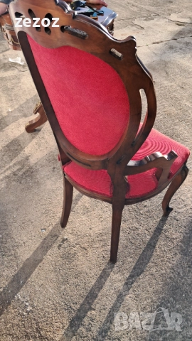 Стол масив орех №049, снимка 5 - Столове - 52537236