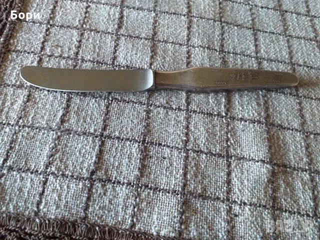 Сребърен нож Бременските музиканти, снимка 9 - Други ценни предмети - 33090727