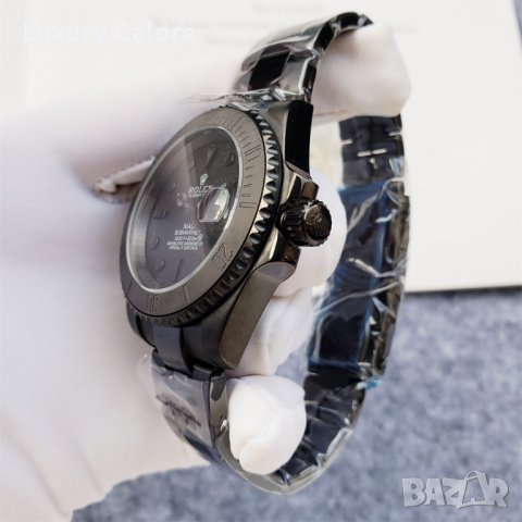 Мъжки часовник Rolex Submariner Date Black Mad с автоматичен механизъм, снимка 7 - Мъжки - 37317865
