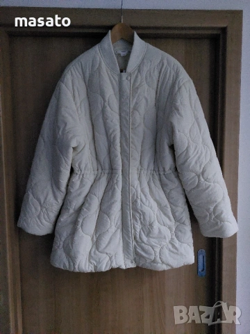 Mango - бяло зимно яке, снимка 3 - Якета - 53149841