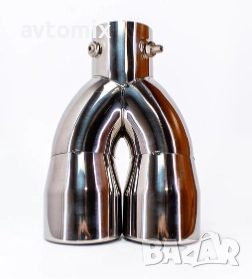 Накрайници за ауспух, двойни, снимка 3 - Аксесоари и консумативи - 51816796