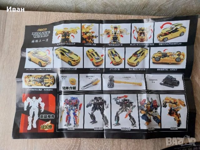 колекция оригинални роботи transformers, снимка 13 - Колекции - 49269965