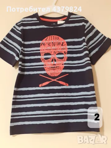 Нови немски тениски за момче с этикет, р.116 см., снимка 2 - Детски тениски и потници - 49749172