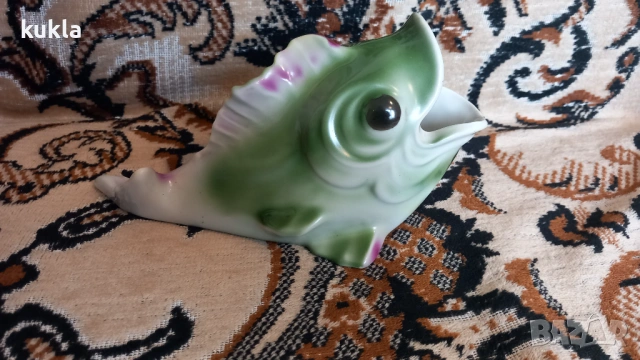 Порцеланова риба статуетка , снимка 3 - Статуетки - 53294132