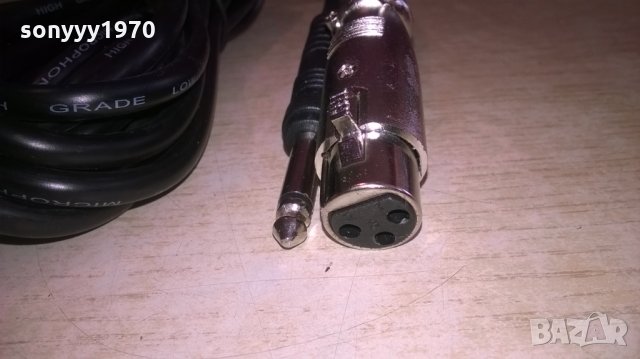 кабел НОВ-high grade profesional-кабел за микрофон, снимка 11 - Други - 27506587
