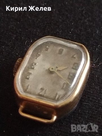 Стар дамски ръчен часовник с жълта рамка за КОЛЕКЦИЯ ДЕКОРАЦИЯ 25290, снимка 6 - Други ценни предмети - 43775535