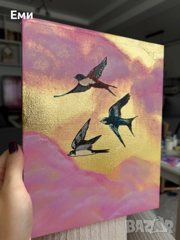 Картина на платно 20х25, снимка 2 - Картини - 52535879