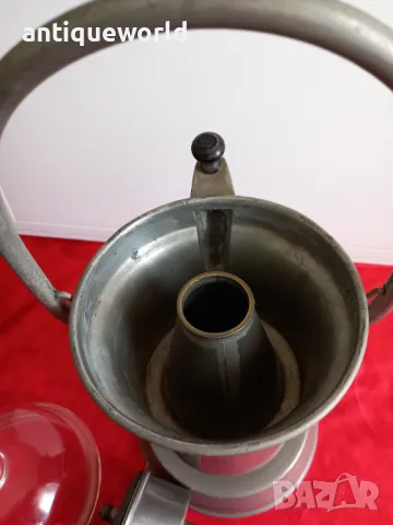 1910г. Много Рядка Старинна Кафеварка с Газена Горелка 1910г, снимка 6 - Антикварни и старинни предмети - 49856402