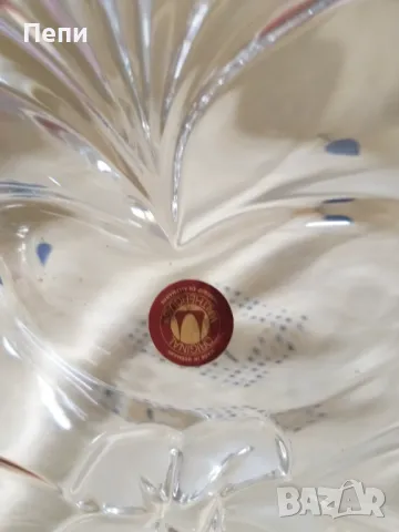 Изящна стъклена елипса, снимка 7 - Сервизи - 48140230