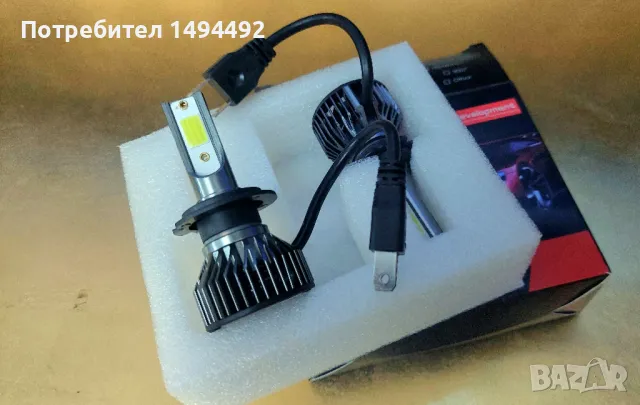 автомобилни Лед крушки Н7, снимка 2 - Аксесоари и консумативи - 48170153