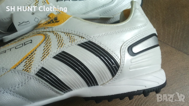 Adidas PREDATOR Football Astro Turf Leather Размер EUR 39 1/3 стоножки естествена кожа 369-14-S , снимка 8 - Футбол - 52228489