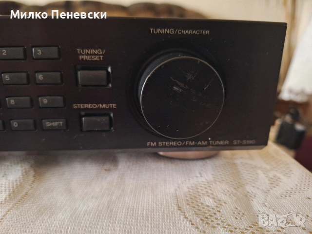 SONY ST-S190 STEREO TUNER .MADE IN JAPAN., снимка 3 - Ресийвъри, усилватели, смесителни пултове - 53483907