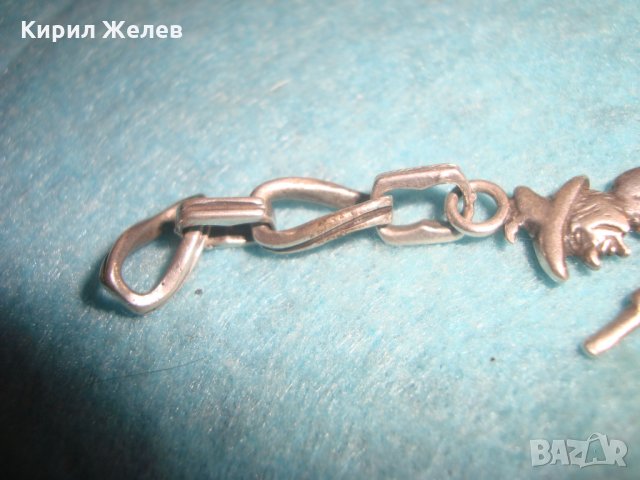 СРЕБЪРНА БАБА ЯГА СТАРА СРЕБЪРНА ФИГУРКА ВИСУЛКА ИЗЦЯЛО РЪЧНА МАЙСТОРСКА АРТ ИЗРАБОТКА УНИКАТ 21915, снимка 6 - Колекции - 34753894